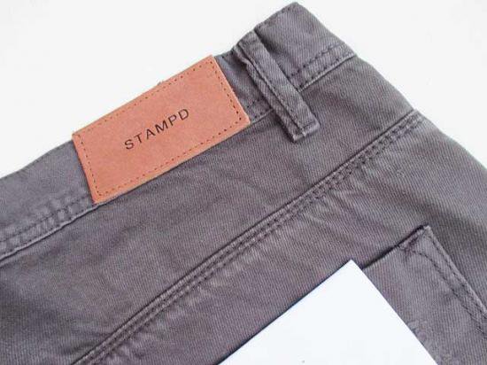 STAMPD LAスタンプドエルエーDISTRESSED PANEL DENIM grey - 夜型大型