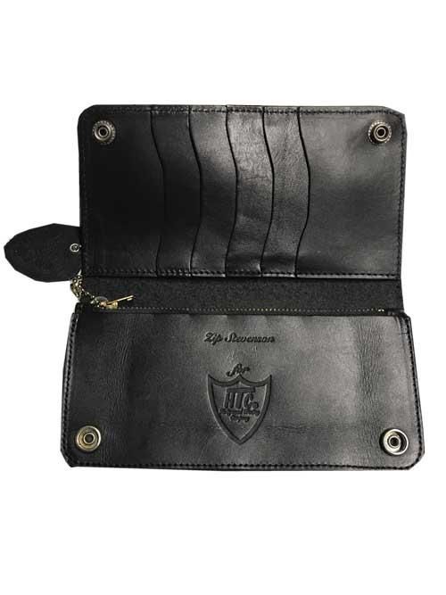 HTC ロングウォレット スターバースト カモレザー ブラック HTC エイチティーシー STARBURST スペシャルモデルロング