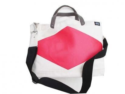 JACK SPADE DIPPED COAL BAG WHITE