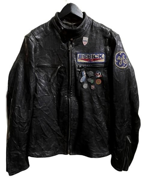 HTC / ITALY 　LEATHER JACKET エイチティーシー イタリア レザー ジャケット - 夜型大型セレクトショップ　AMERICAN  DREAM名古屋