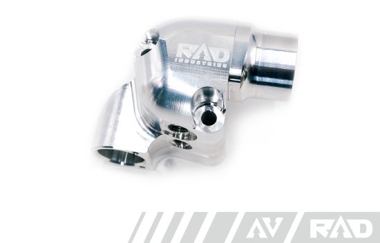 RAD Industries 2JZ-GTE ビレットアッパーウォーターネック, - CARU