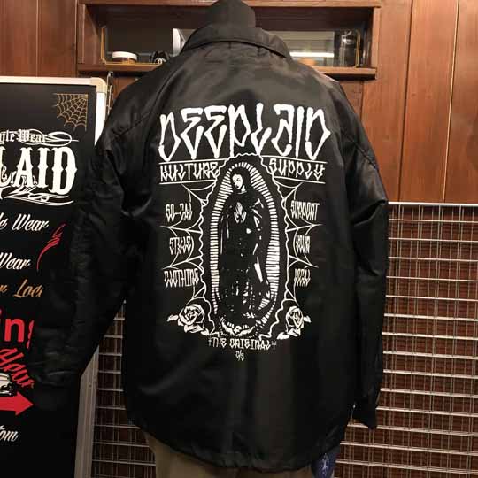 DEEPLAID CLOTHING MARIA COACH JACKET(裏ボア) ディープレイド/10,800円 - KUSTOM ホットロッド  バイカー SK8 SO-CAL ファッション 仙台/DEEPLAID SO-CAL STYLE CLOTHING