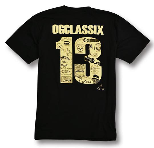 OG CLASSIX 13 ANNIVERSARY Y COLOR TEE オージークラシックス/4600円