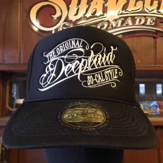 DEEPLAID CLOTHING ORIGINAL SCRIPT SATIN STITCH MESH CAP ǥץ쥤/3,800