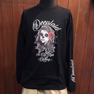 DEEPLAID CLOTHING DAY OF THE DEAD LONG SLEEVE TEE ǥץ쥤/5,800
