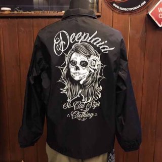 DEEPLAID CLOTHING DAY OF THE DEAD NYLON JACKET ǥץ쥤/8,800 