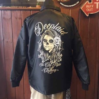 DEEPLAID CLOTHING DAY OF THE DEAD COACH JACKET(΢ܥ) ǥץ쥤/10,800 