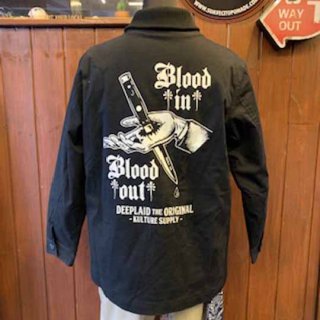 DEEPLAID CLOTHING BLOOD IN BLOOOD OUT COTTON TWILL PHARAOH JACKET ǥץ쥤/20,000 