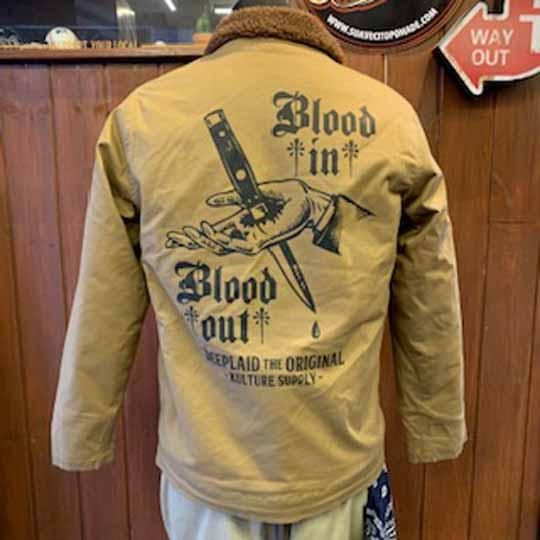 Deeplaid Clothing Blood In Blood Out Deck Jacket ディープレイド 000円 Kustom ホットロッド バイカー Sk8 So Cal ファッション 仙台 Deeplaid Kustom Style Wear Deeplaid Clothing Blood In Blood Out Deck Jacket ディープレイド 000円 Kustom ホットロッド バイカー Sk8 So Cal ファッション 仙台 Deeplaid Kustom Style Wear