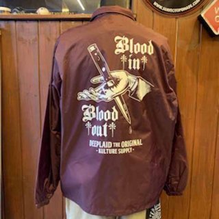 DEEPLAID CLOTHING BLOOD IN BLOOD OUT NYLON JACKET ǥץ쥤/8,800 