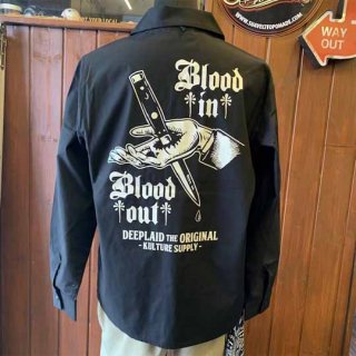 DEEPLAID CLOTHING BLOOD IN BLOOD OUT L/S OPEN SHIRTS /7,800円
