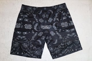 OSSAN THE HOOD PAISELY SHORTS