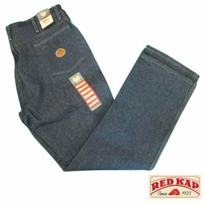 red kap denim jeans