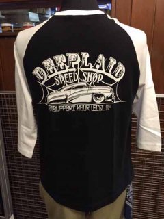 DEEPLAID CLOTHING SPEED SHOP 3/4 SLEEVE TEE ǥץ쥤/4,800