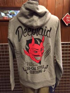 DEEPLAID CLOTHING DEVIL ZIP HOOD ǥץ쥤/8,800 