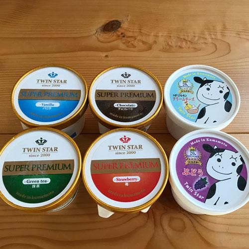 ついんスターオリジナル店長にお任せ アイスクリームセット6個入（送料