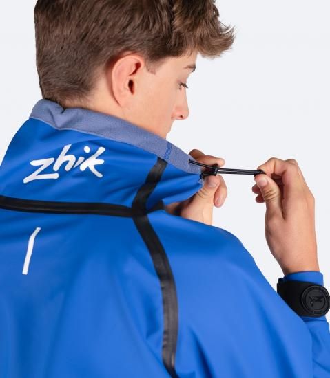 zhik ジュニアスモック zhik ジュニア フリーススモック ブルー - ヤシママリン