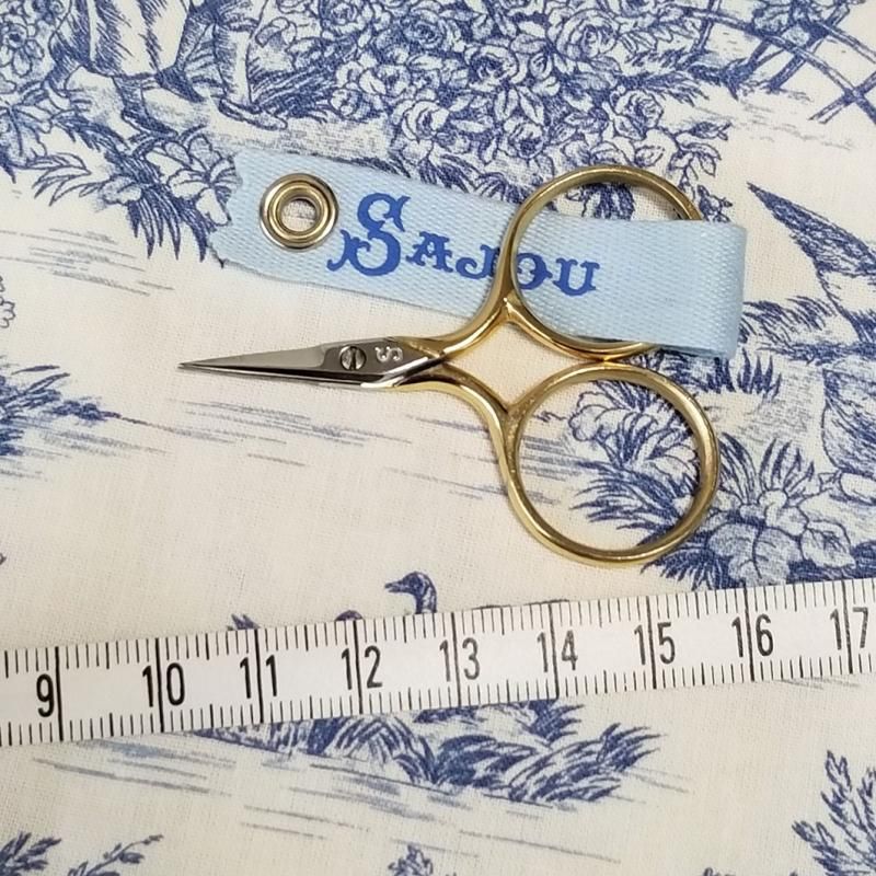 Sajou刺繍ハサミ☆リトルモンスター