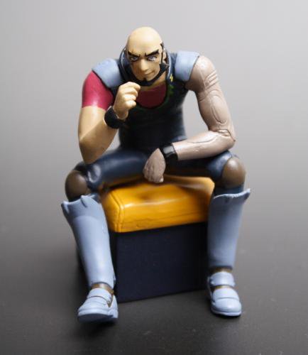 Cowboy Bebop カウボーイビバップ フィギュア ジェット ブラック こまきち商店 ミニフィギュア専門店