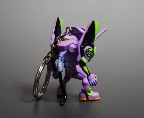 エヴァンゲリオン 初号機 フィギュア キーホルダー Eva 01 こまきち商店 ミニフィギュア専門店