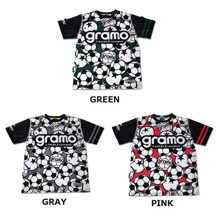 gramo (グラモ) BALLS / プラクティスシャツ ※お届けに3日かかる事があります。 | 横浜サッカー・フットサルショップale（アレ）