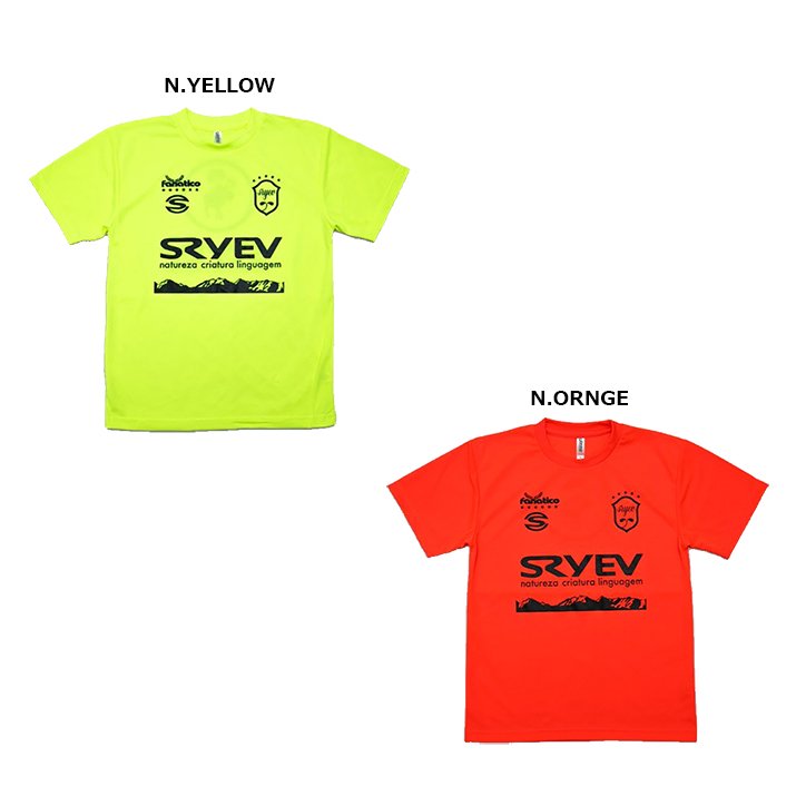 SRYEV (スライブ) Neon Logo T | 横浜サッカー・フットサルショップale 