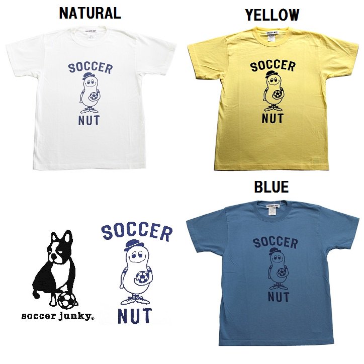 SOCCER NUT (サッカーナッツ) NUT-TEE / 半袖Tシャツ メール便可能 | 横浜サッカー・フットサルショップale（アレ）
