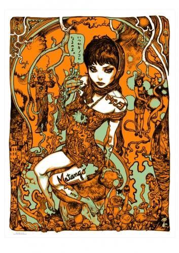 MATANGO x Katsuya Terada” Silk Screen Print - - STAY MELLOW 