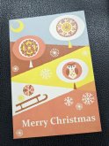 タカミヤユキコ　カード　Merry Cristmas