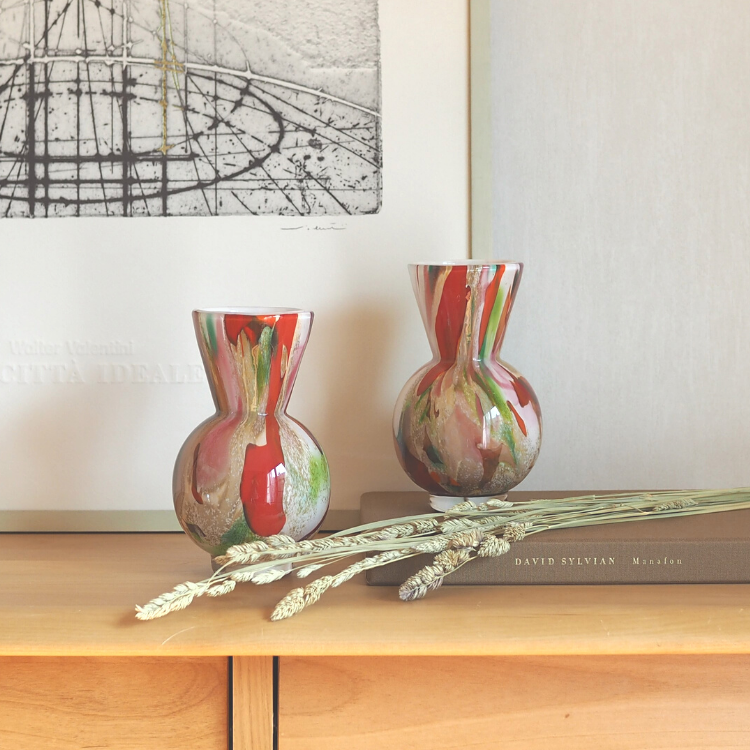 世界的に有名な FIDRIO marble flower vase オランダ 花瓶 マーブル 