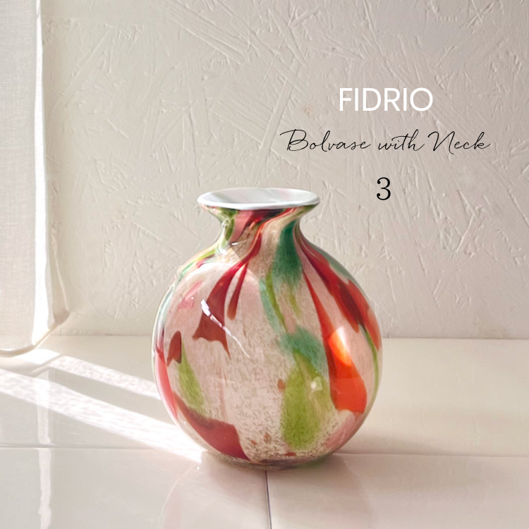 FIDRIOフラワーベース（花瓶）通販 Mixed Colours / Bolvase with Neck ｜FLOWER*FORTUNE フラワー フォーチュン