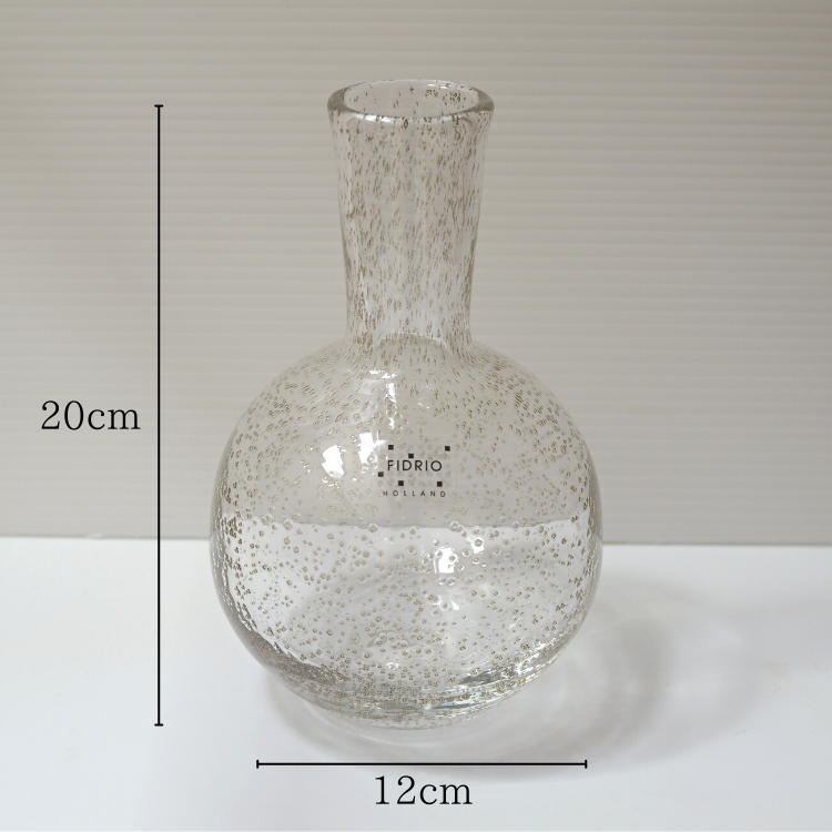 FIDRIOフラワーベース（花瓶）通販 Bubbles Clear/ Vase Globe Small