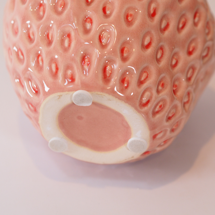 Des Potsフラワーベース(花瓶)通販 Strawberry (M) レッド Des Potsフラワーベース(花瓶)通販 Strawberry (M) レッド