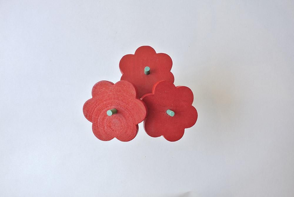 aarikka アーリッカ 花のオブジェ(チューリップ)- 北欧雑貨