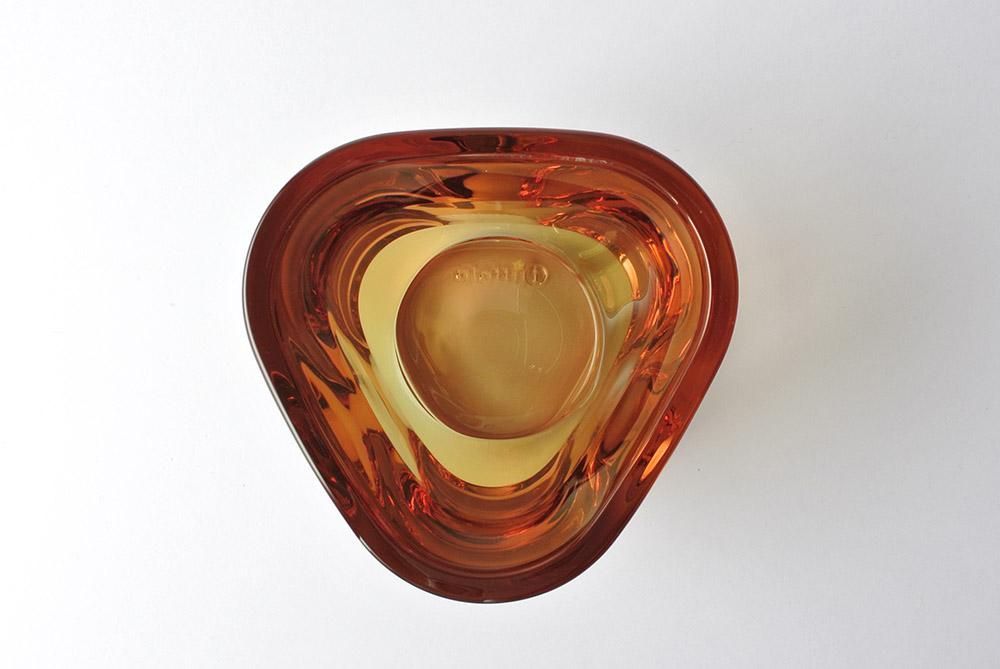 廃盤　イッタラ　Trisトリス キャンドルホルダー　ローズオリーブ iittala 