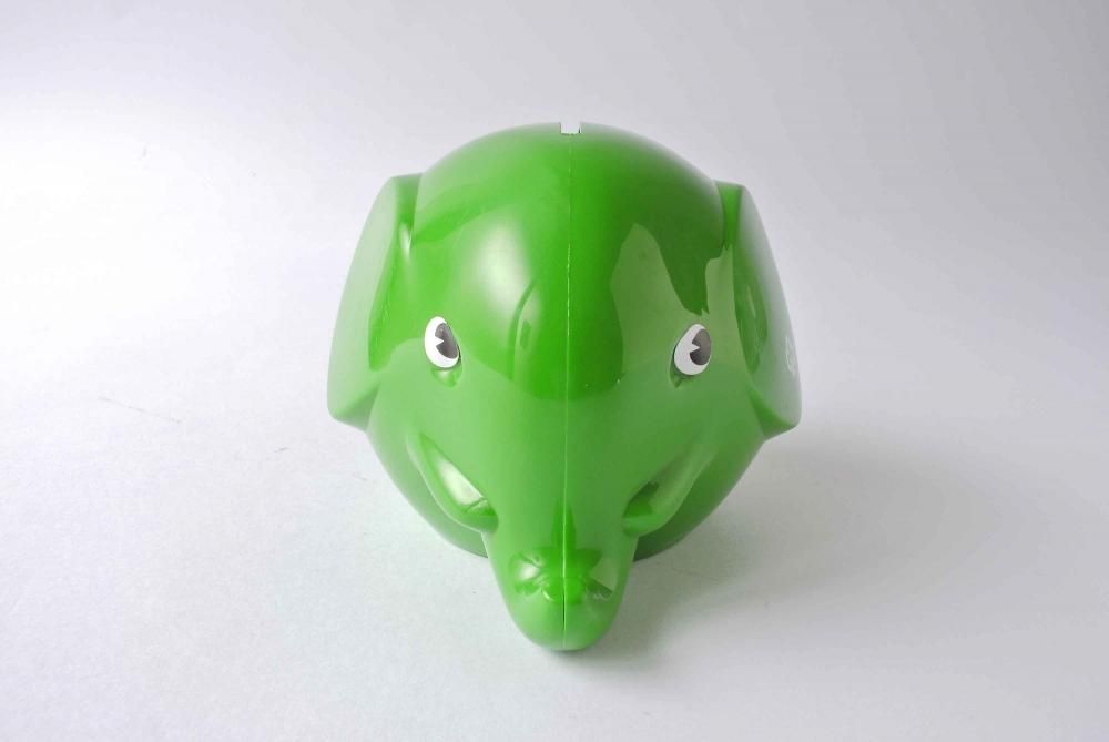 青緑色の象の貯金箱 PALASET エレファントバンクS ゾウ貯金箱 ターコイズ | Flow