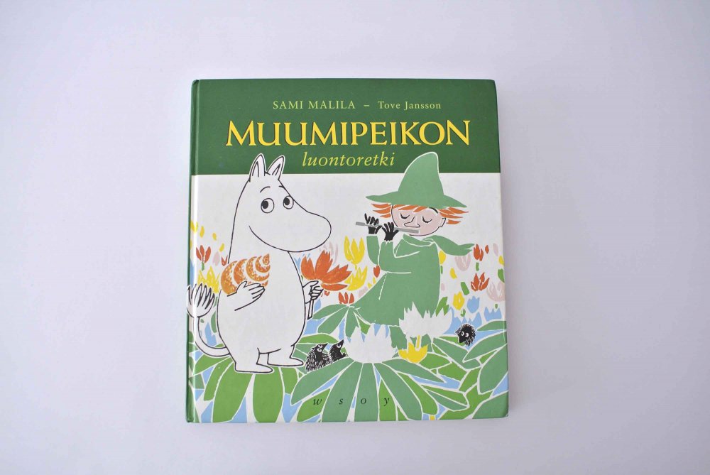 muumi BOOKS フィンランド語のムーミン本『MUUMIPEIKON luontoretki