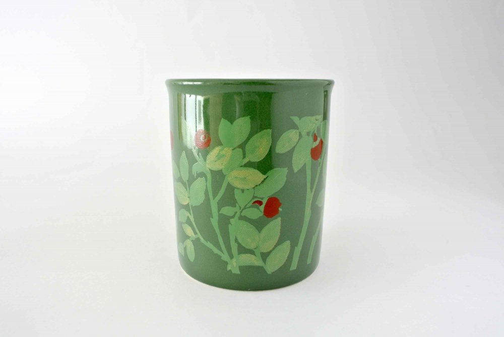 marimekko old mug (Made in England) マリメッコ オールドマグ 024 (葉っぱと赤い実) 新入荷 - ヴィンテージ北欧雑貨・PIPPURIKERA  ピップリケラ 金沢