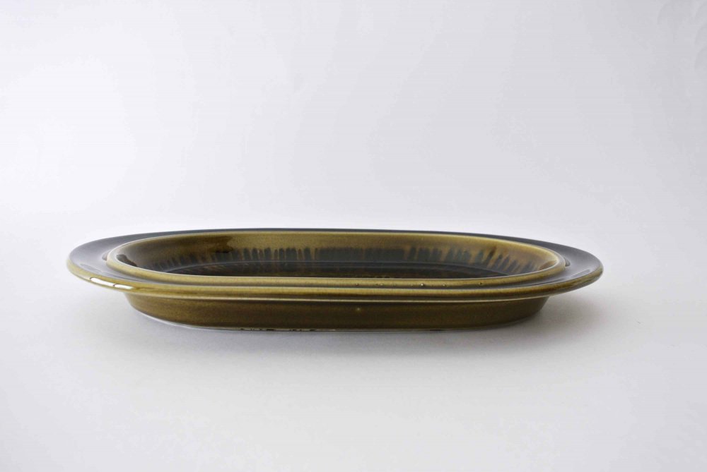 ARABIA Kosmos Oval Plate 36×24.5㎝ アラビア コスモス 大きなオーバルプレート 大皿 稀少 -  ヴィンテージ北欧雑貨・PIPPURIKERA ピップリケラ 金沢