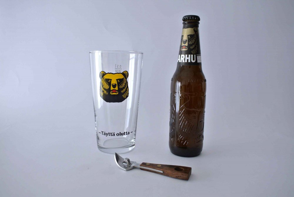 KARHU Beer Tumbler フィンランドビール カルフのおおきなビール