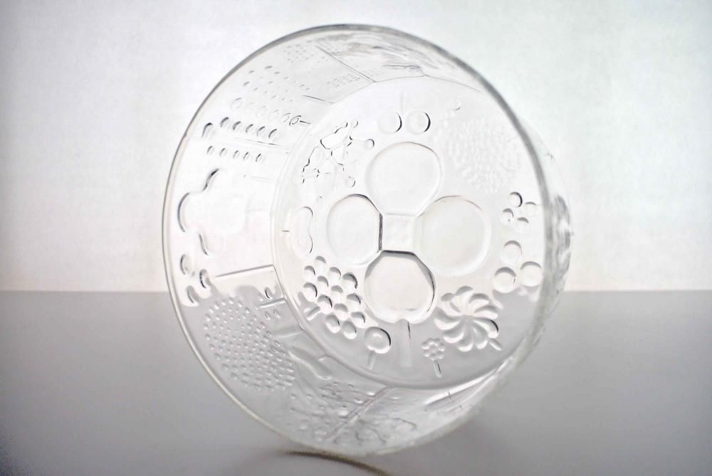 希少⭐️ヌータヤルヴィ/イッタラFloraフローラクリアボウル 15cm nuutajarvi FLORA BOWL Φ15㎝ ヌータヤルヴィ フローラ ボウル