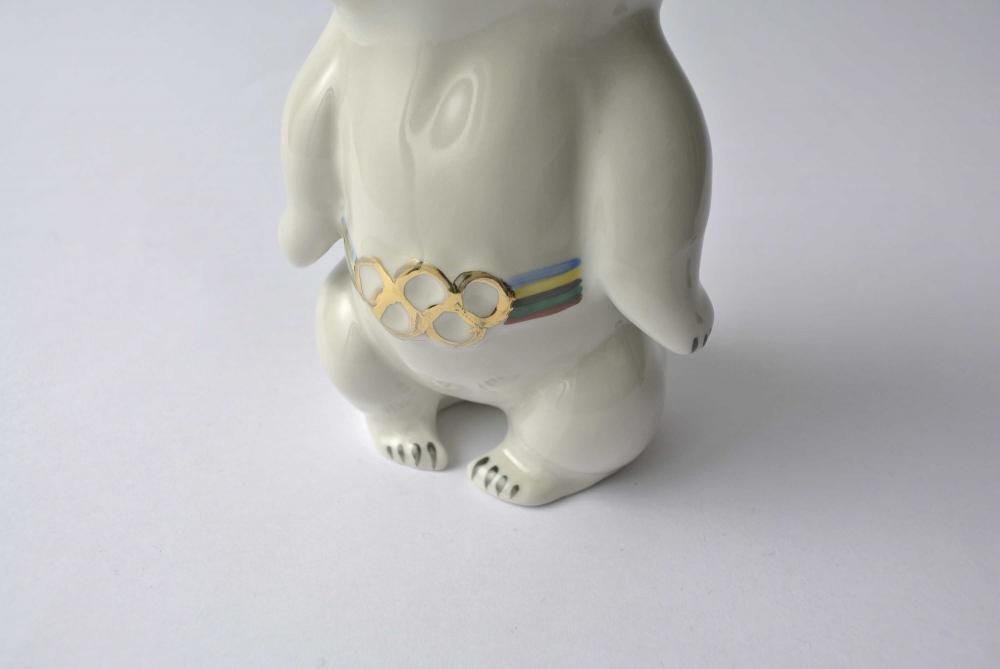 ご予約　レア　こぐま のミーシャ モスクワオリンピック　置物 こぐまのミーシャ モスクワオリンピック マスコット ラバー