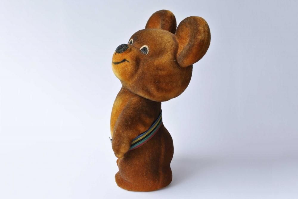 ✳︎ こぐまのミーシャ モスクワオリンピック 人形 ✳︎ チェブラーシカ 北欧雑貨 ✳︎ こぐまのミーシャ モスクワオリンピック 人形