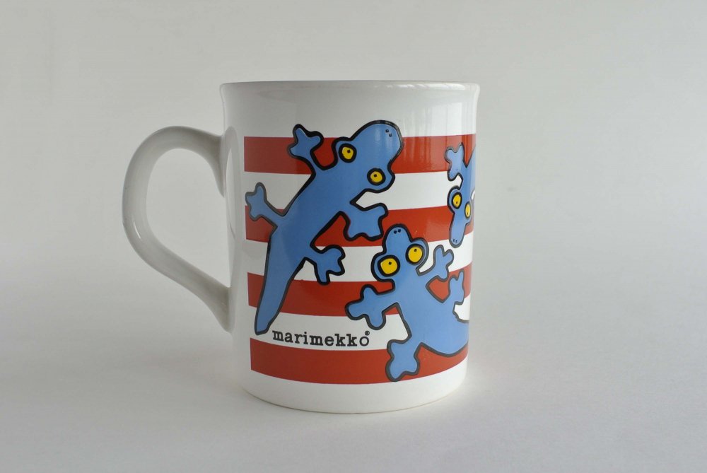 marimekko old mug LISKO (Made in England) / マリメッコ オールド