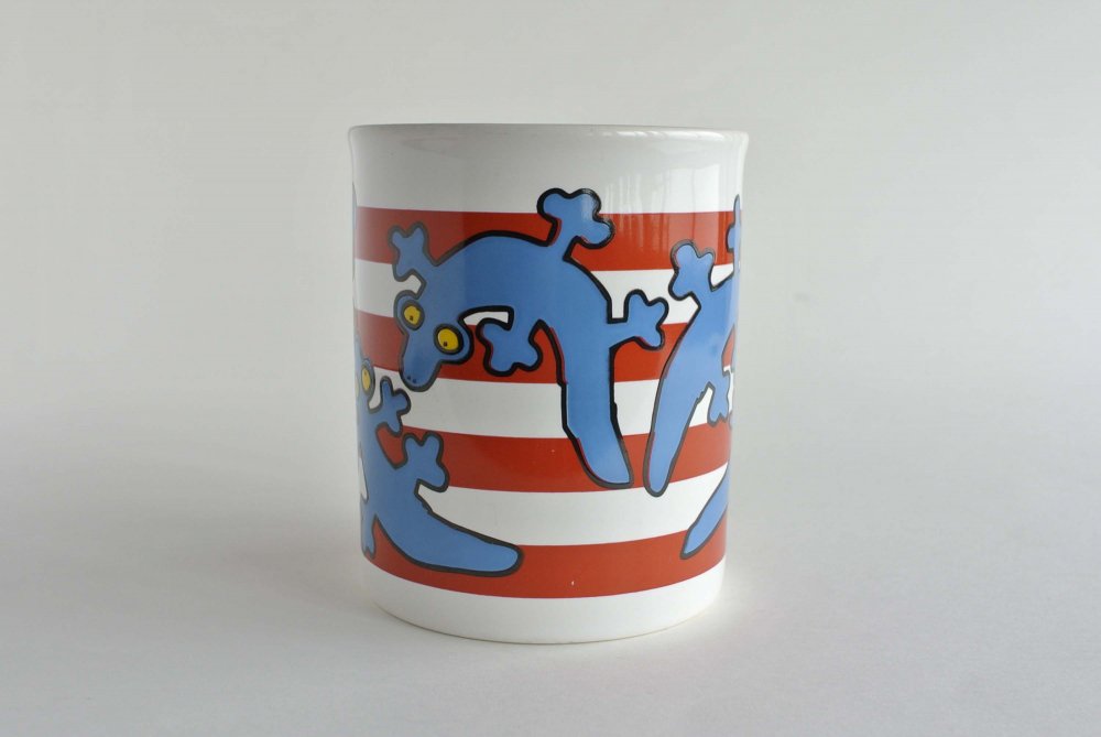 marimekko old mug LISKO (Made in England) / マリメッコ オールド