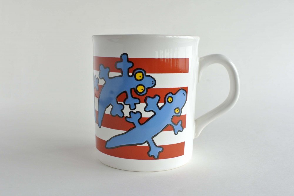marimekko old mug LISKO (Made in England) / マリメッコ オールド