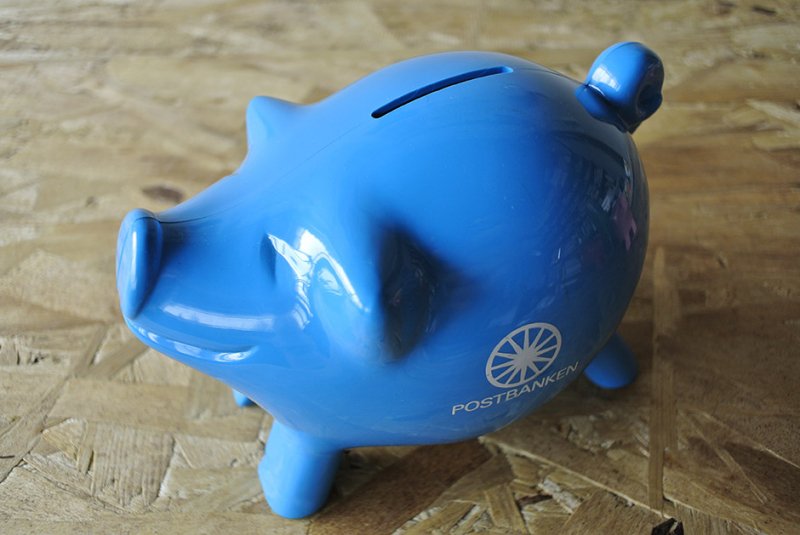 MK-Tresmer Money Box (Pig) 01 ぶたさんオブジェ (貯金箱) 空色 - ヴィンテージ北欧雑貨・PIPPURIKERA  ピップリケラ 金沢