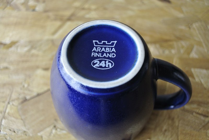 ARABIA 24h Mug blue アラビア 24h マグカップ ブルー 01 