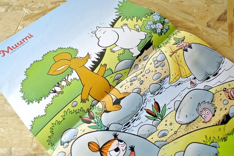 muumi comics vintage フィンランド語のムーミンコミック