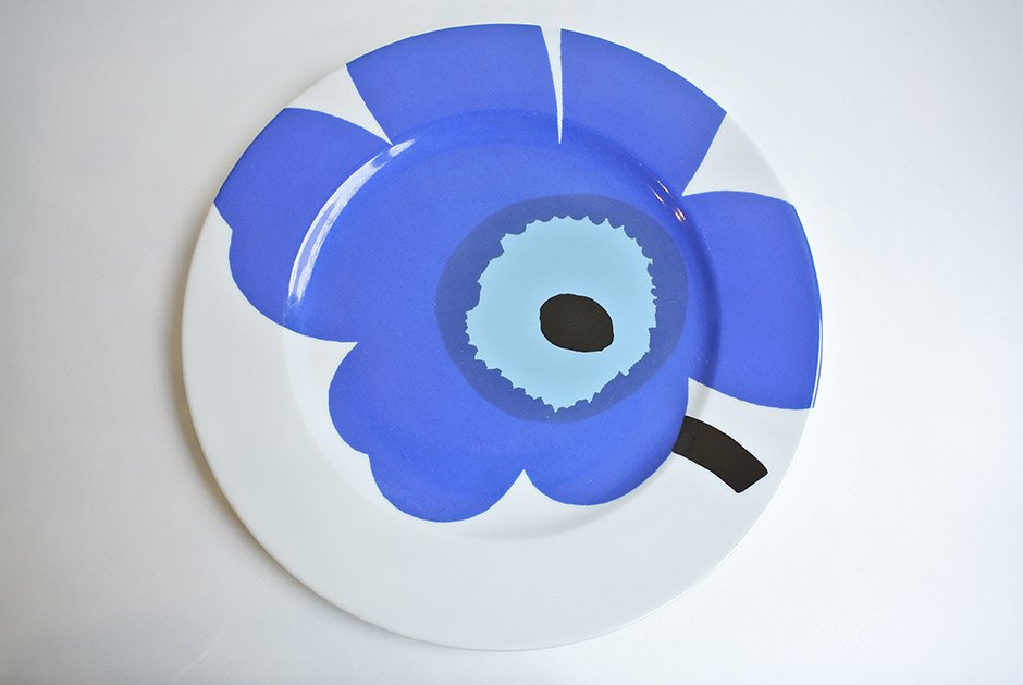 marimekko ”unikko” plate 2001年マリメッコ50周年限定 ウニッコ